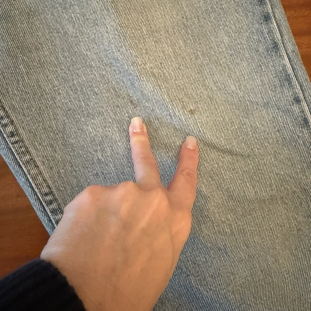 1998 Vintage LEVIS 505 Jeans 34 X 30 Straight Y2K Faded‎ Blue Denim Batman Logo